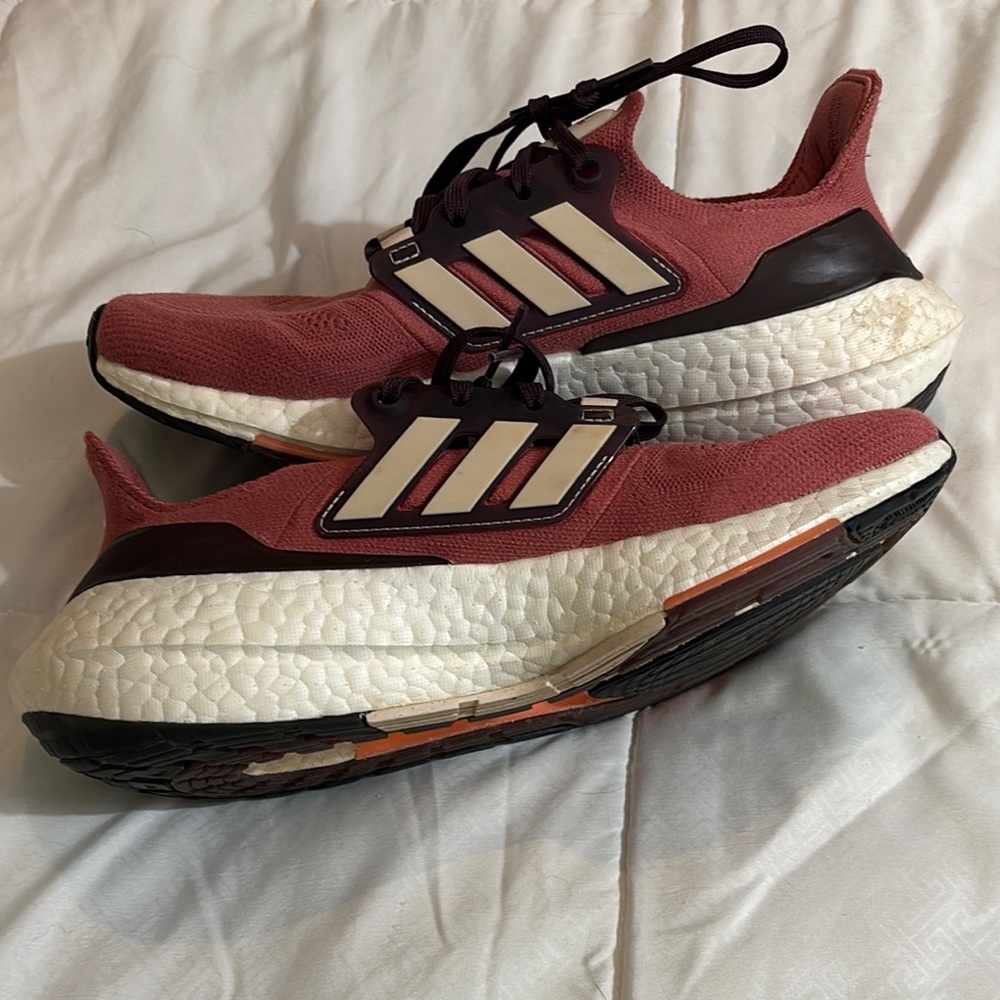 Adidas Rose, Maroon and Cream ultraboost